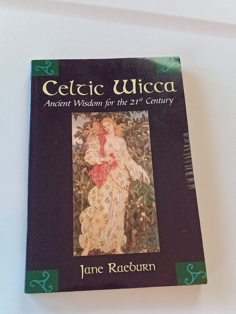 Celtic Wicca by Jane Raeburn - Purple Cover
